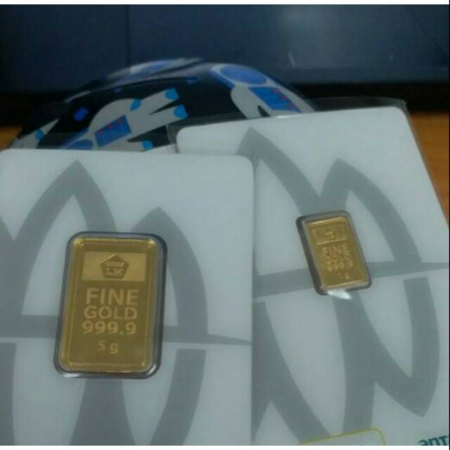 Logam Mulia Antam 5 Gram | Emas Antam Press 5 gr | Emas Batang 5 gram