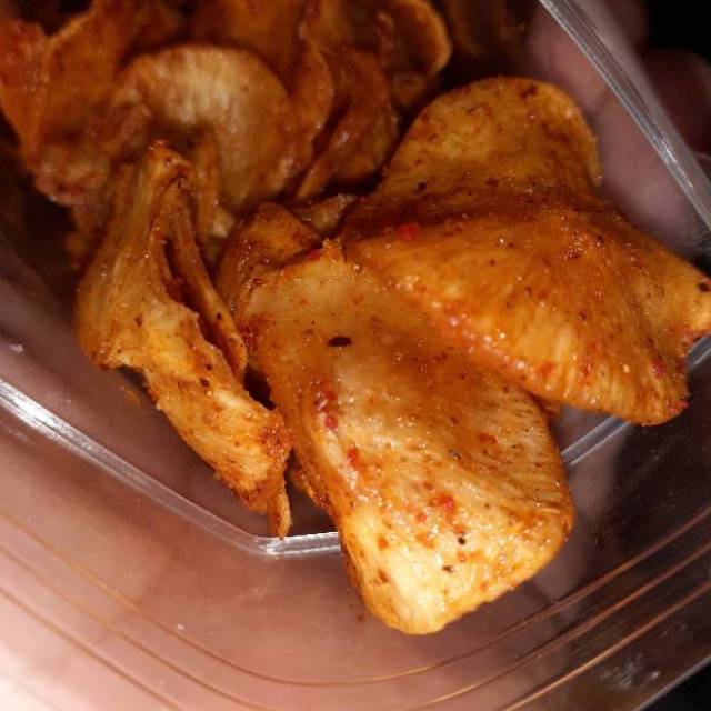 

Keripik singkong pedas gurih - Kripik singkong super pedas - Kripik Super pedas - Kripset