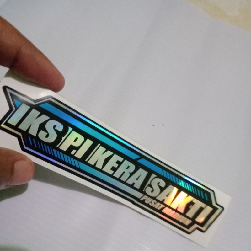 

Stiker Hologram IKS PI KERA SAKTI