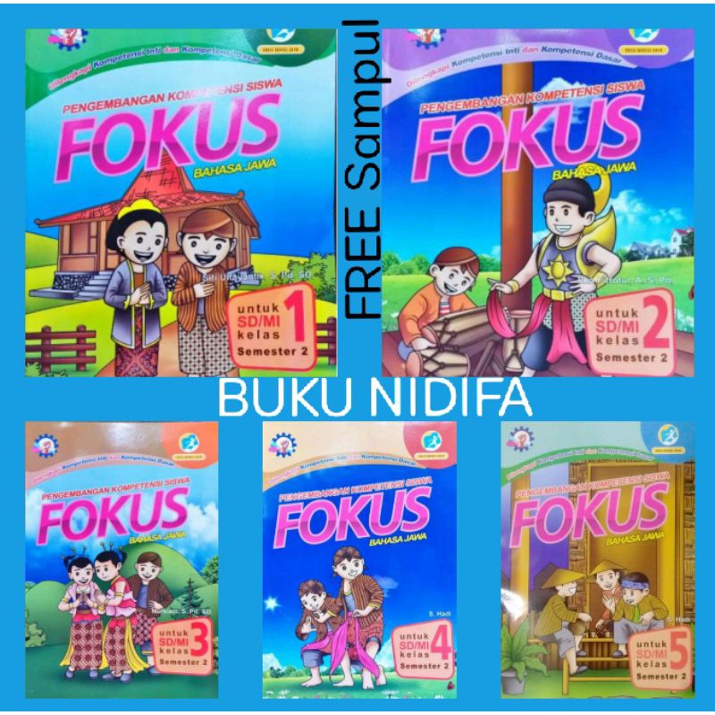 Fokus bahasa jawa sd kelas 123456 full color