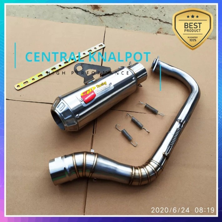 Knalpot cld beat karbu/fi vario scoopy genio knalpot racing CLD matic