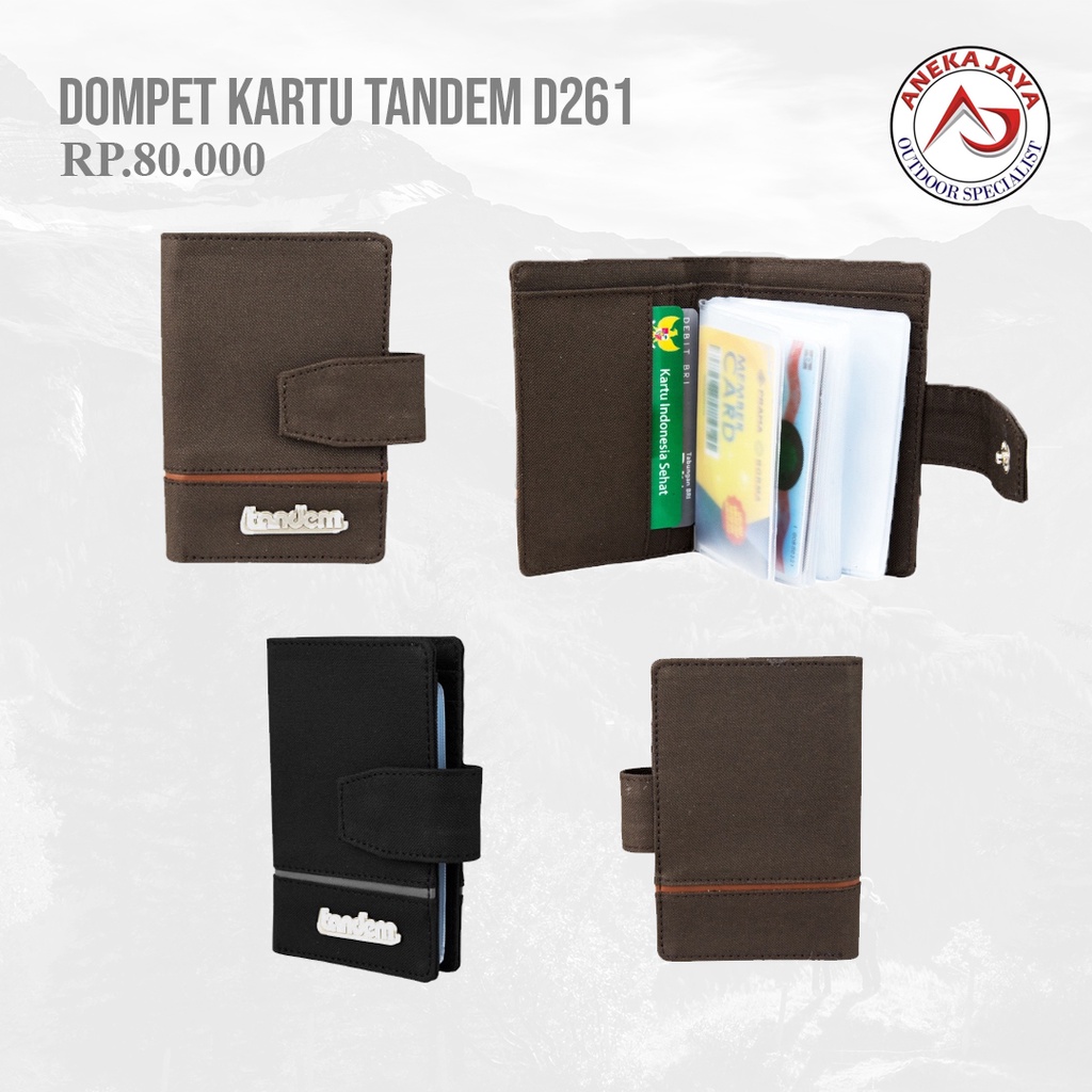 DOMPET KARTU TANDEM D261