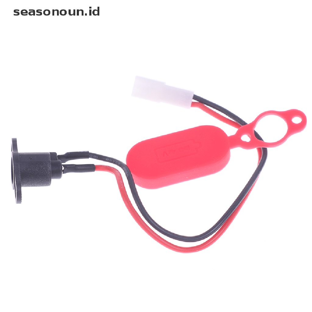 (seasonoun) Port Charging Skuter Elektrik Dengan Cover Anti Air Untuk Xiaomi M365