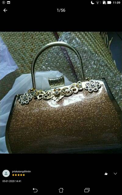 FARNELL - Tas Pesta Farnell  BESAR Wanita 2868/2871/2816 Clutch Kondangan Farnell
