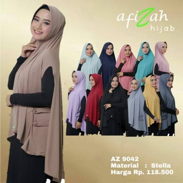 Afizah Hijab Model AZ9042