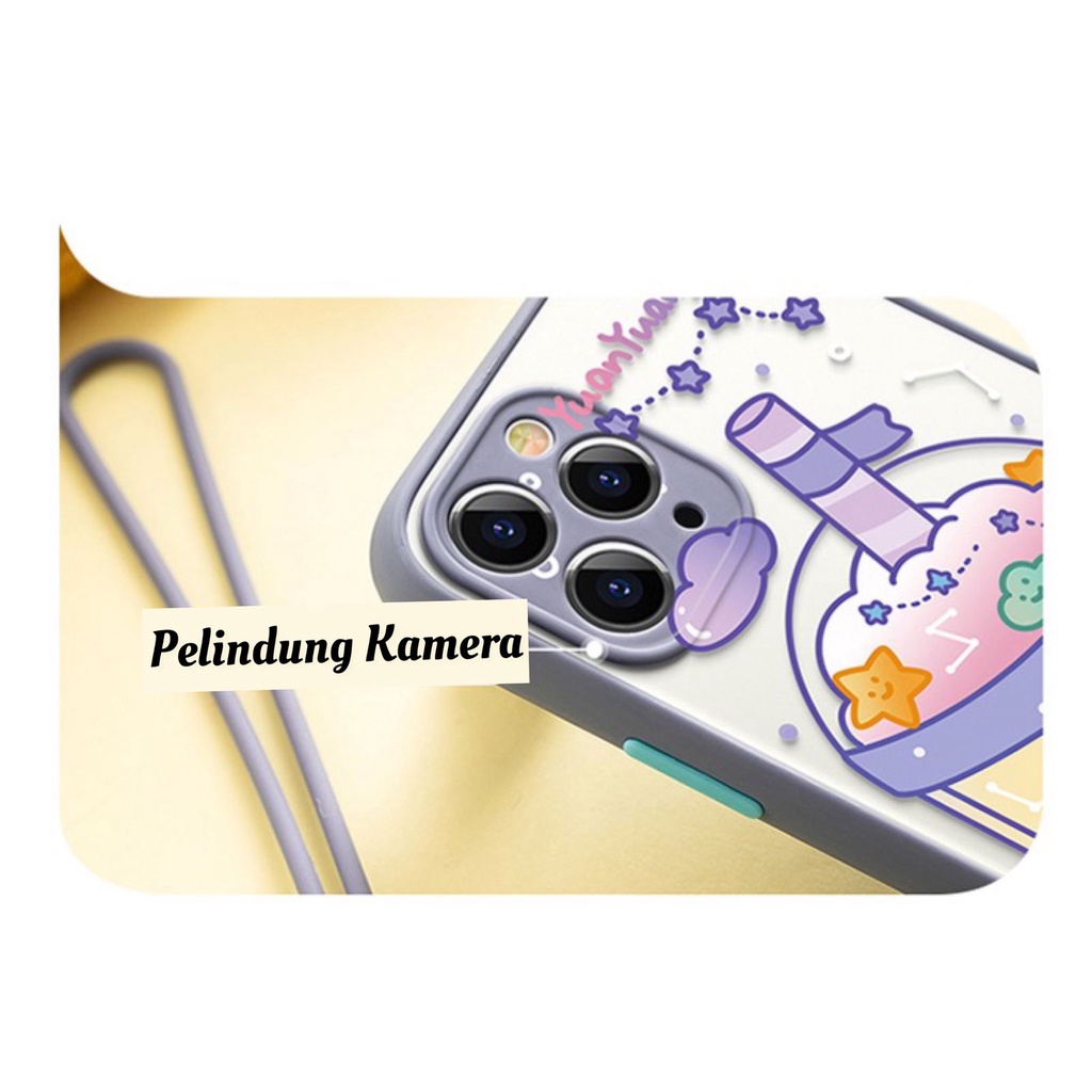Skin Feel Case Camera Protection Case Brand Boba Lilac Ungu FM13 FM14 Reno 4 4F 5 5F 6 A15 A15s A33 A53 A37 A3s Realme 2 Pro U1 U2 C1 A5s A7 A12 A11k 5 5i 5s C3 6 7 7i 8 C11 C12 C15 C2 A1k C20 C21 C21y C25 Narzo 20 30A J2 Prime