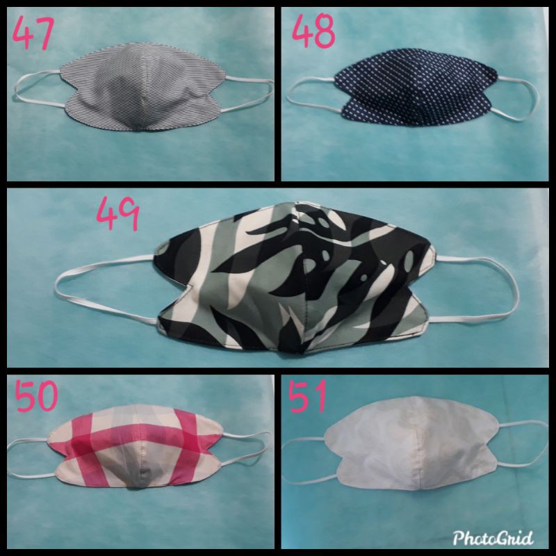 Masker kain 3 lapis