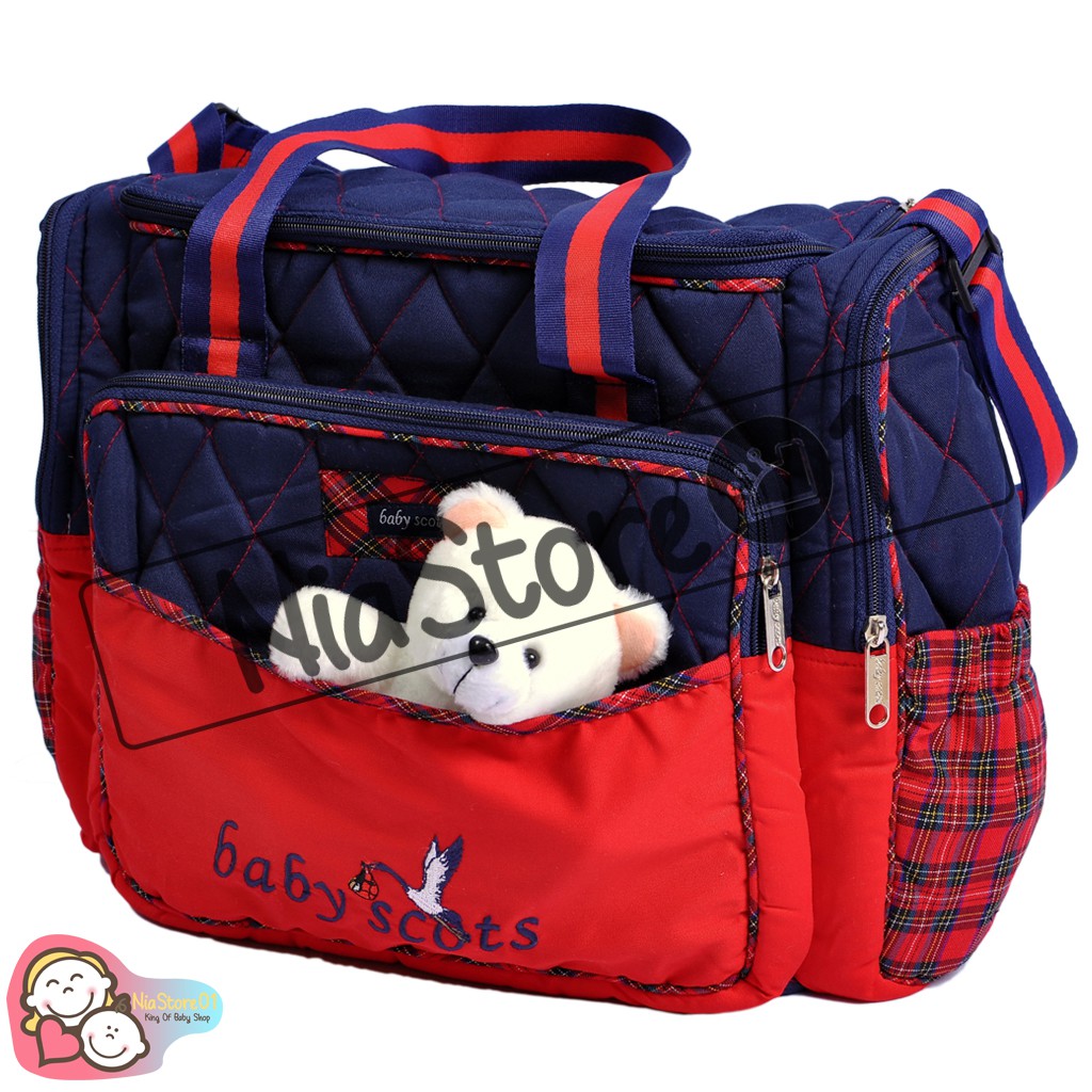 ISEDB011 tas  Baby  Scots ukuran Besar Shopee Indonesia