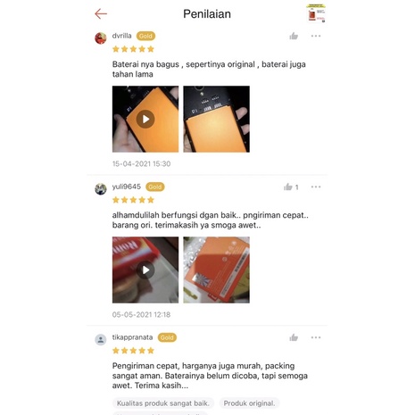 Baterai Original 100% Xiaomi Redmi Note 2 / Redmi Note 2 Prime BM45 BM 45 ORI Battery Batu Batre Batrai Garansi