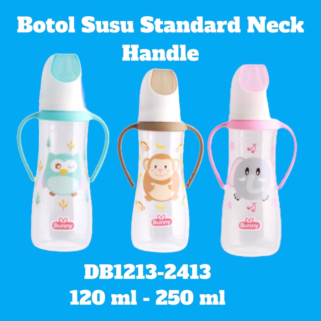 GloryBaby-LustyBunny Botol Susu Neck Gagang