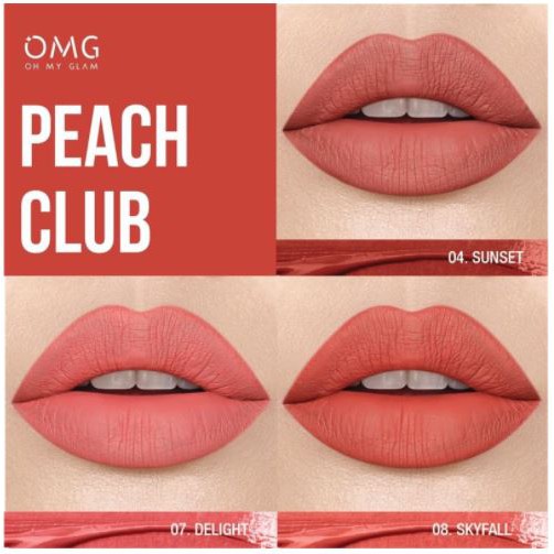 ^ KYRA ^ OMG Lipcream Oh My Glam Matte Kiss Lip Cream - Netto 3.5 gr