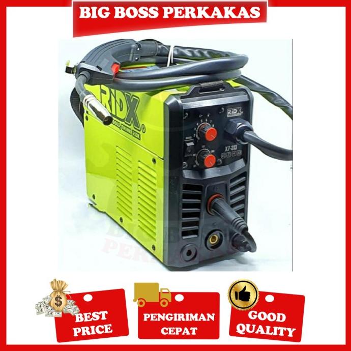 Mig 130 Ridx X7-313 Mesin Las Mig Tanpa Co2 Gasless