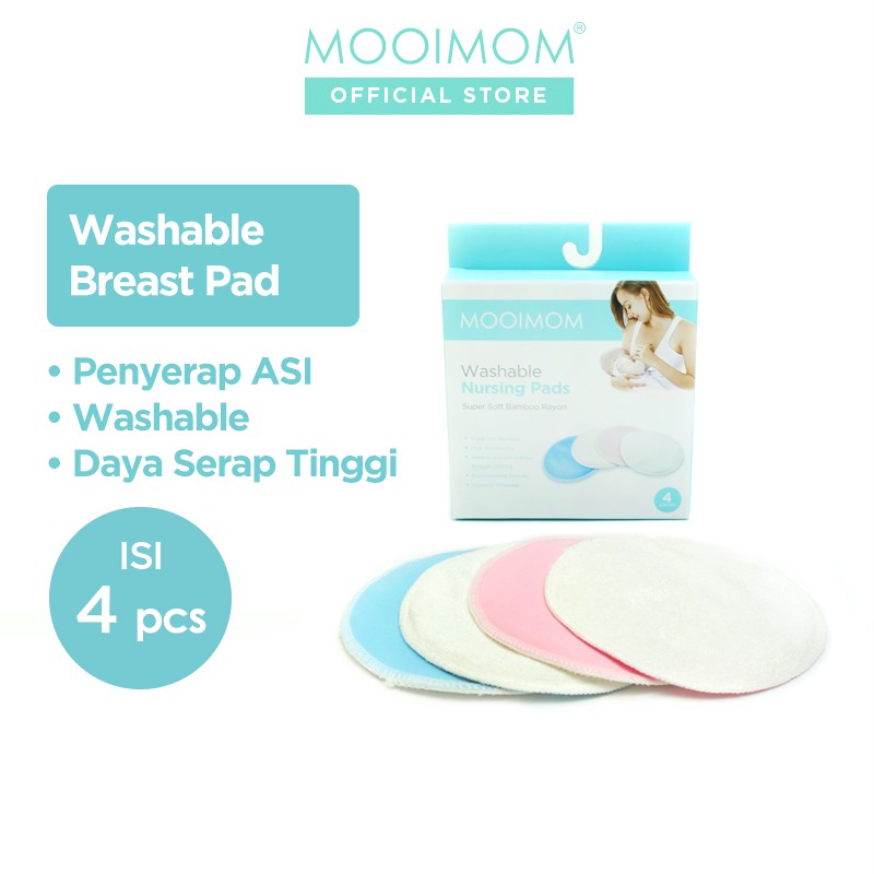 Penyerap ASI | MOOIMOM Breast Pad / Washable Nursing Pad