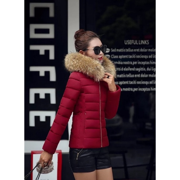 SALE JAKET IMPORT WINTER HOODIE FUR / JAKET WANITA MUSIM DINGIN