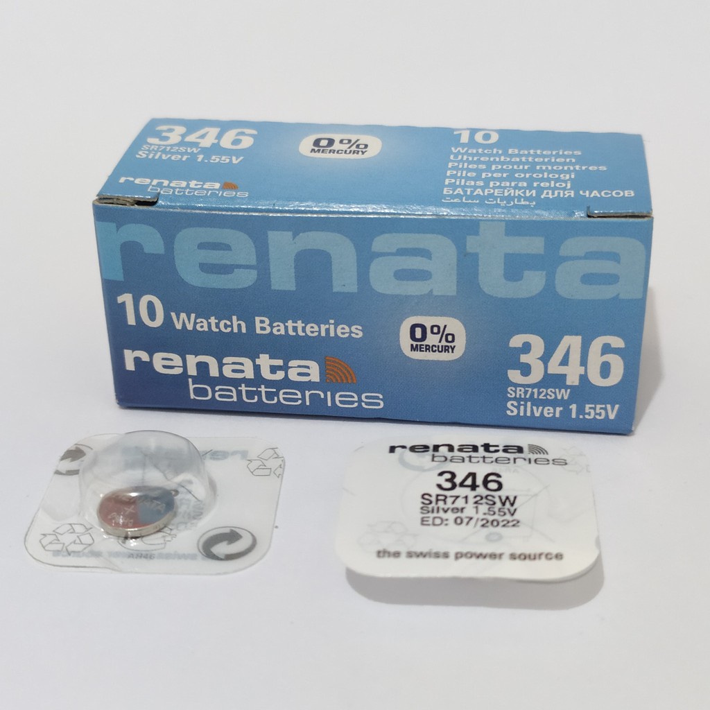 BATTERY BATERAI  RENATA 346 SR712SW ORIGINAL