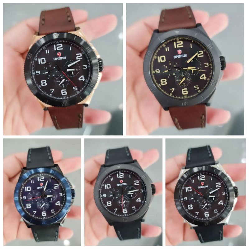 Jam Tangan Pria Expedition E6823 New 6823 Original Garansi Resmi