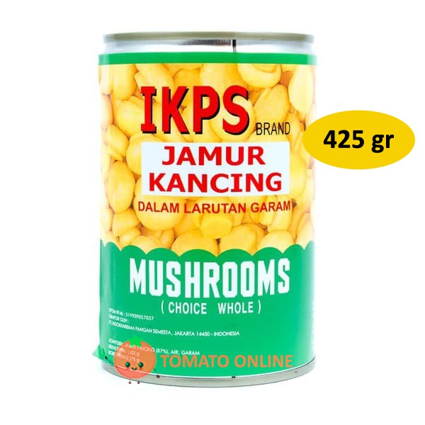 

IKPS / Moku Mushroom Jamur Kancing Champignon Kaleng /425 gram gr G / 425gr