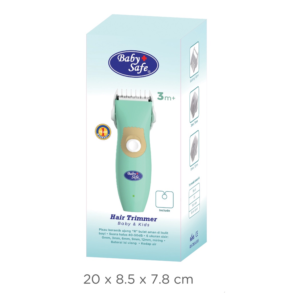 BABY SAFE HAIR TRIMMER - HT001