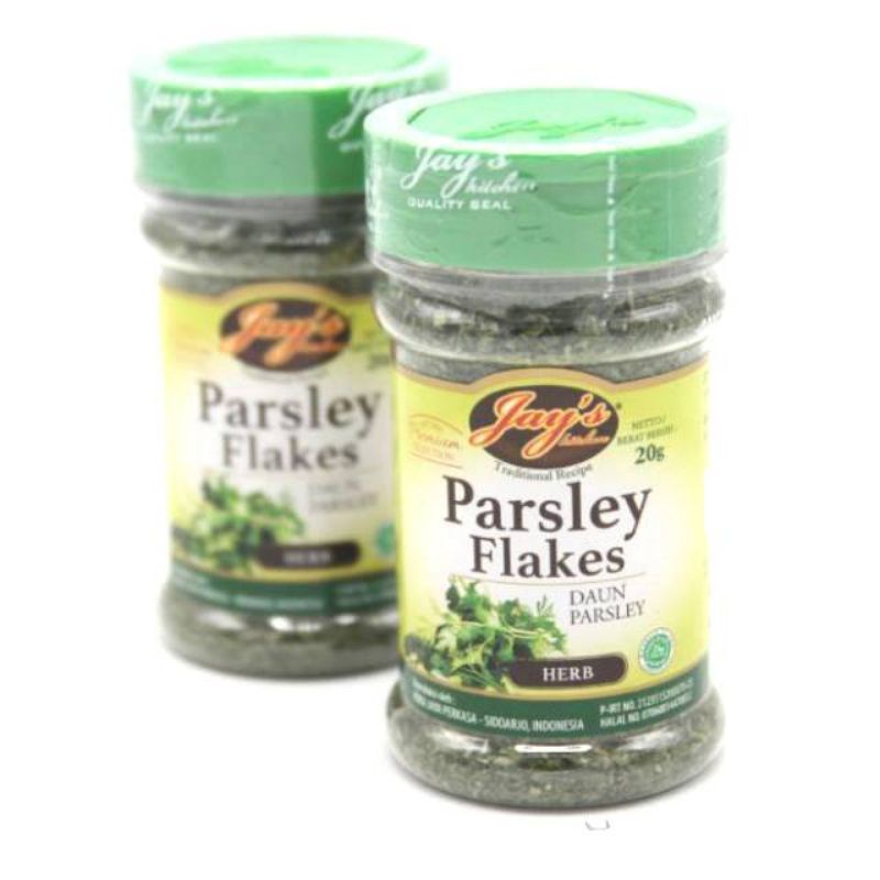 Parsley Flakes Jay 20g Jay's Daun Parsley