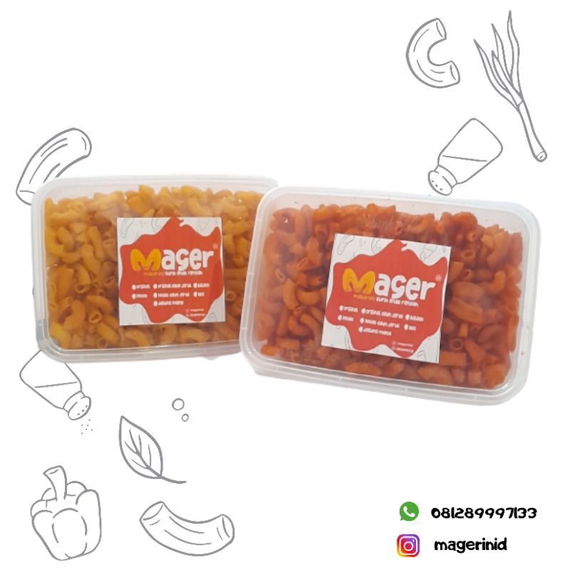 

MAKARONI BOX 250gr CEMILAN MAKARONI MAGER