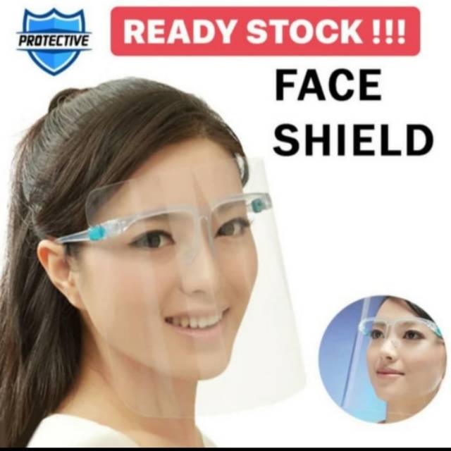 FACE SHIELD KACAMATA FACESHIELD ANTI COVID ANTI CORONA