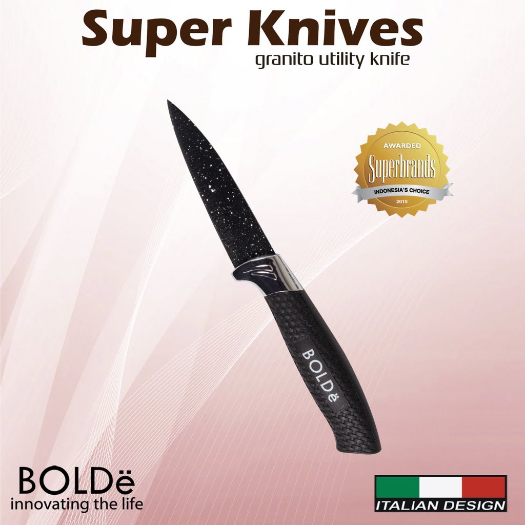 Super KNIVES GRANITO Utility Knife (Pisau)