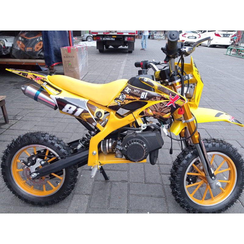 MOTOR MEDIUM TRAIL MT2A 50 CC  MESIN 2 TAK~MOTOR CROSS~MOTOR  ANAK(GOSENT/JNE/INDAH CARGO)