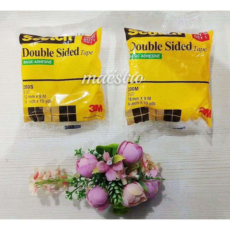 

3M Double Tape ( Basic Adhesive ) Buy 1 Get 1