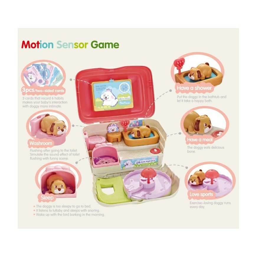 Goodway Pet House Motion Sensor Game