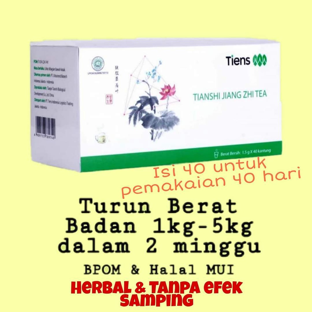 Jual Paket Pelangsing Dan Penurun Berat Badan Herbal Tiens Bpom Pelangsing Badan Penurun