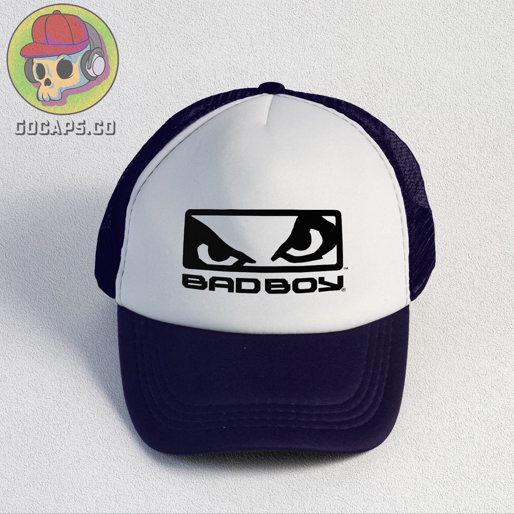 Bad Boy | Trucker Hat | Topi Pria | Trucker | Baseball | Brand | Topi Jaring | Gocaps