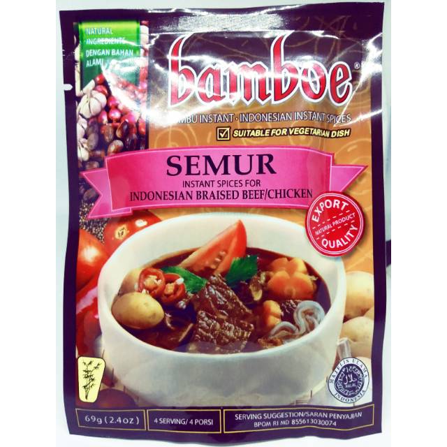 Jual Bumbu Cap Bamboe Bambu Semur Exp Mei Shopee Indonesia