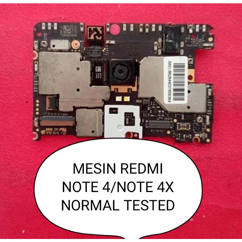 MESIN REDMI NOTE 4/NOTE 4X MEDIATEK