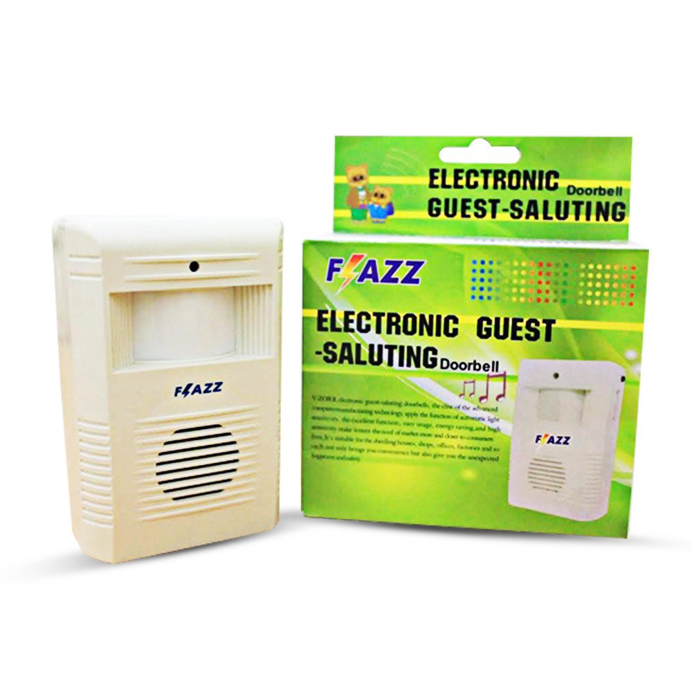 Flazz Electronic Guest Saluting Doorbell - Bel Pintu Sensor Gerak Otomatis