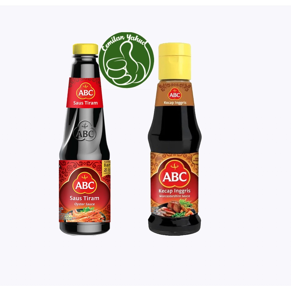 

ABC Saus Masak - Kecap Inggris 195ml / Saus Tiram 195ml