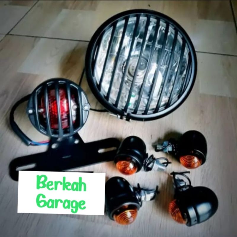 Paket Hemat Lampu Depan Japstyle Gril Plus Stop Plus Sen Depan Belakang