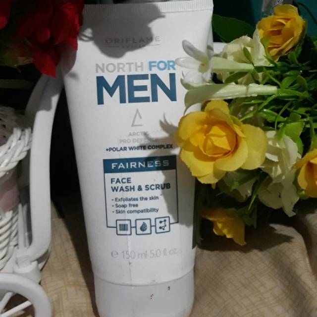 For men face wash&scrub Ori Oriflame(Ready)