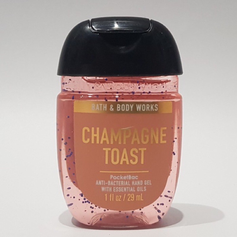 champagne toast bath and body works hand sanitizer