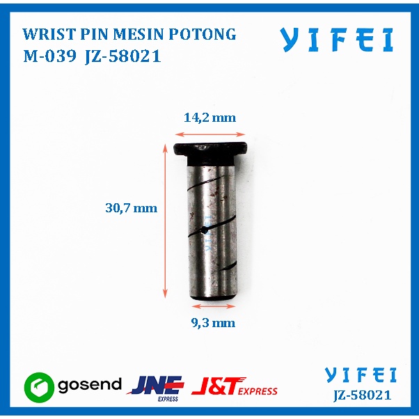 WRIST PIN M-039 MESIN POTONG KM KS AU YIFEI-58021