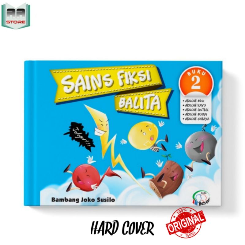 Buku Cerita Bergambar - Sains Fiksi Balita 1 & 2