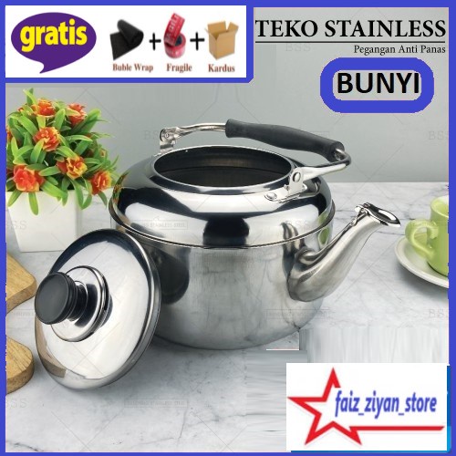 Jual Bisa Cod Subron Ceret Teko Siul Bunyi L Liter Dan L Kettle Rebus Air Maoneng