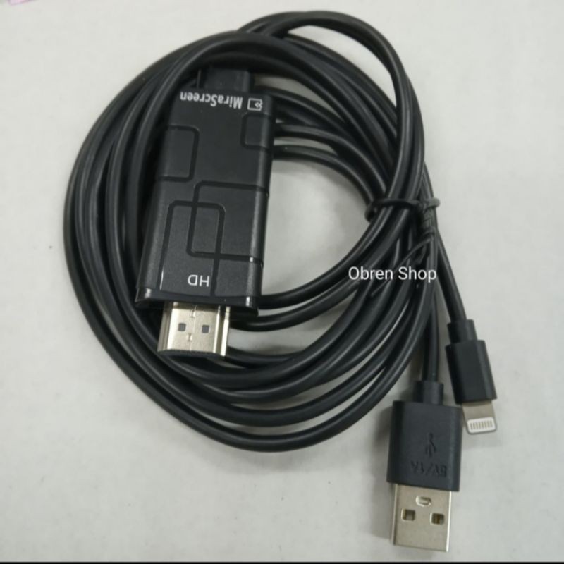 MIRASCREEN KABEL LIGHTNING TO HDMI