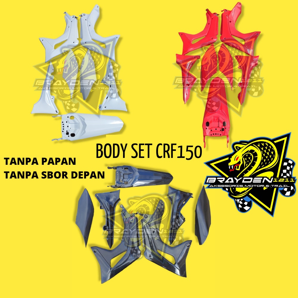 BODY SET CRF 150/BODY SET CRF SUPERMOTO/BODY SET CRF/BODY KIT CRF150