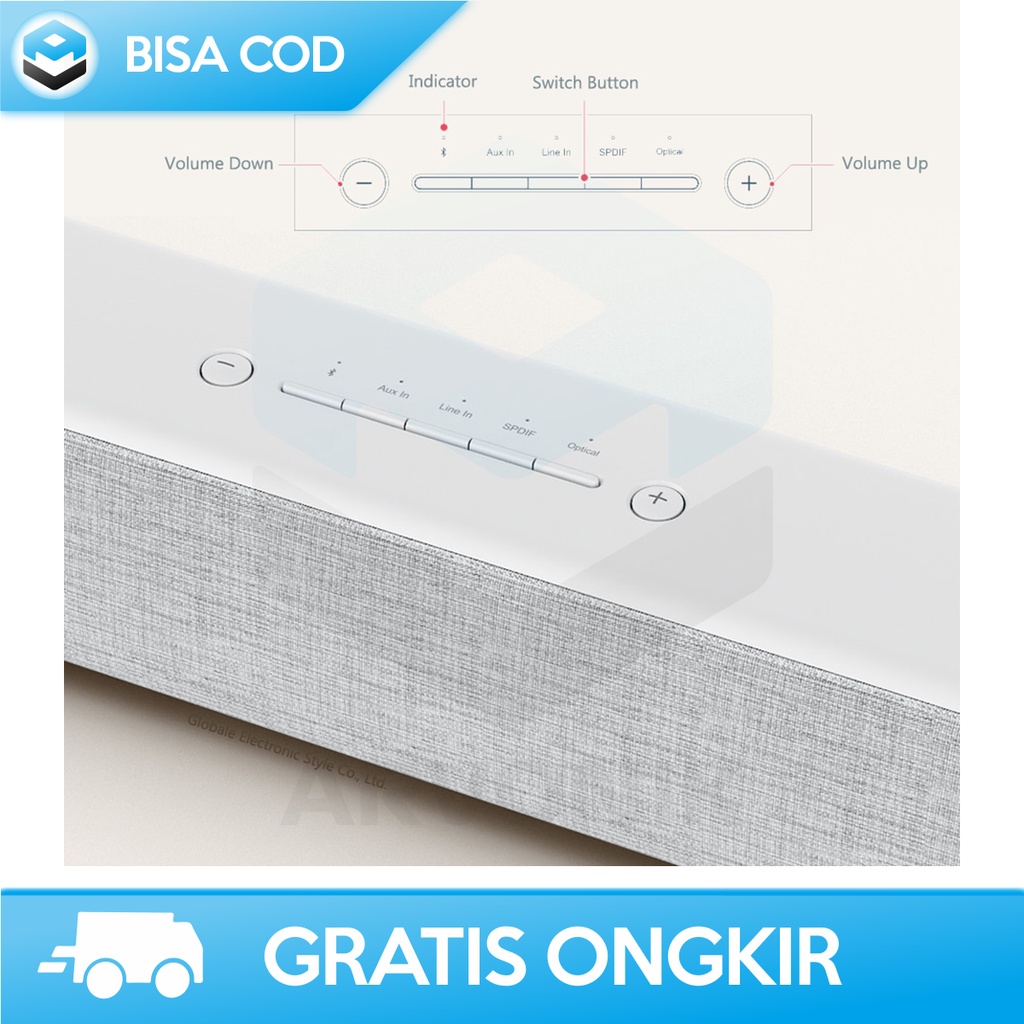 SOUNDBAR SPEAKER TV BLUETOOTH XIAOMI ORIGINAL HOME THEATER MDZ-27-DA