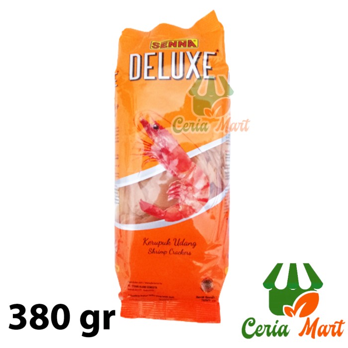 

Kerupuk Udang Senna Deluxe 380 gr - Krupuk Sena Berkualitas