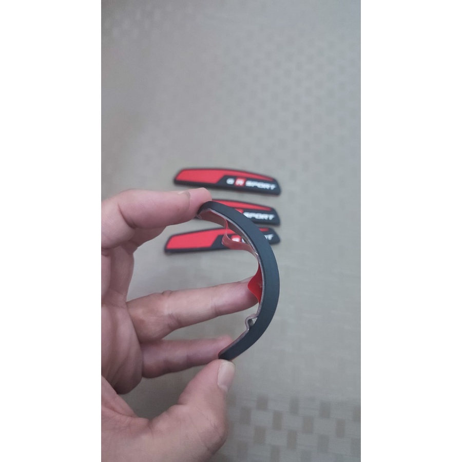 Door guard / karet pelindung pintu toyota all new rush GR sport Merah