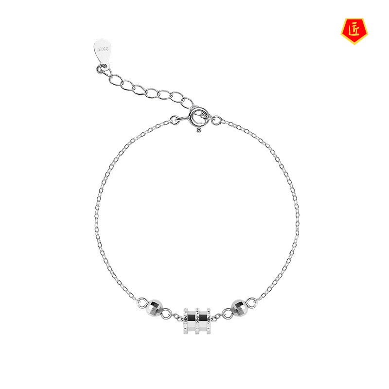 [Ready Stock]S925 Silver Bracelet Fashion Personality Design