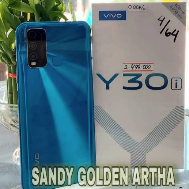 Vivo Y30i 4gb 64gb Garansi Resmi 1 Tahun Siap Kirim Shopee Indonesia