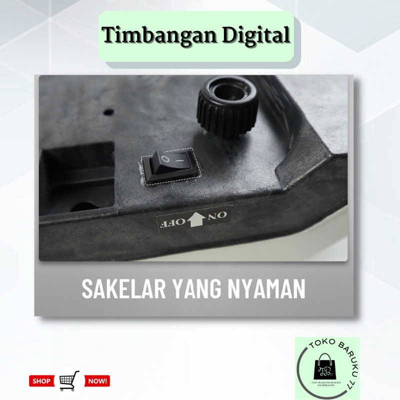 (KEYA) Timbangan Buah 40kg/Timbangan Serbaguna/Digital Computing Scale _40 KG_