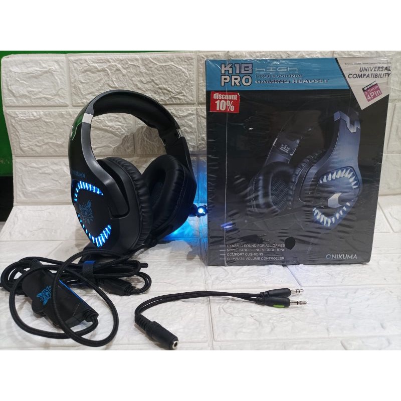 EARPHONE GAMING K1B PRO